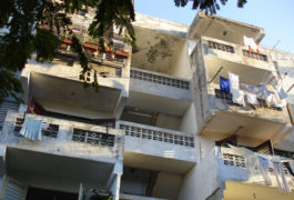 Film still of the film The Chilean Building, directed by Macarena Aguiló, Visions du Réel 2016