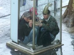 Film still of the film Our body is a weapon - Prisons, Guerilla, directed by Clarisse Hahn, Visions du Réel 2012