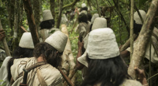 Film still of the film Thinking Like a Mountain, directed by Alexander Hick, Visions du Réel 2018