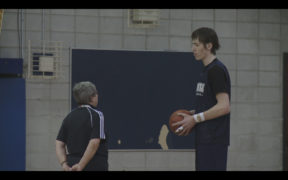 Film still of the film Olga and her men, directed by Michaël Poirier Martin, Visions du Réel 2012