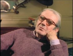 Film still of the film Gilles Deleuze: Qu'est-ce que l'acte de création?, directed by Arnaud des Pallières, Visions du Réel 2012