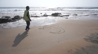 Film still of the film Salam Godzilla, directed by Gilles Aubry, Visions du Réel 2019