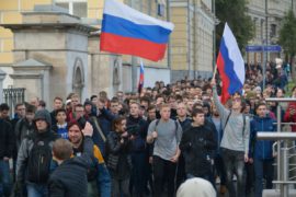 Film still of the film We Are Russia, directed by Alexandra Dalsbaek, Visions du Réel 2020